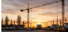 Support equipment used in construction logistics